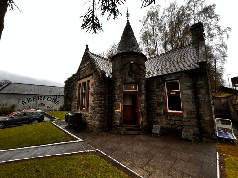 This is Aberlour Distillery and visitor centre.